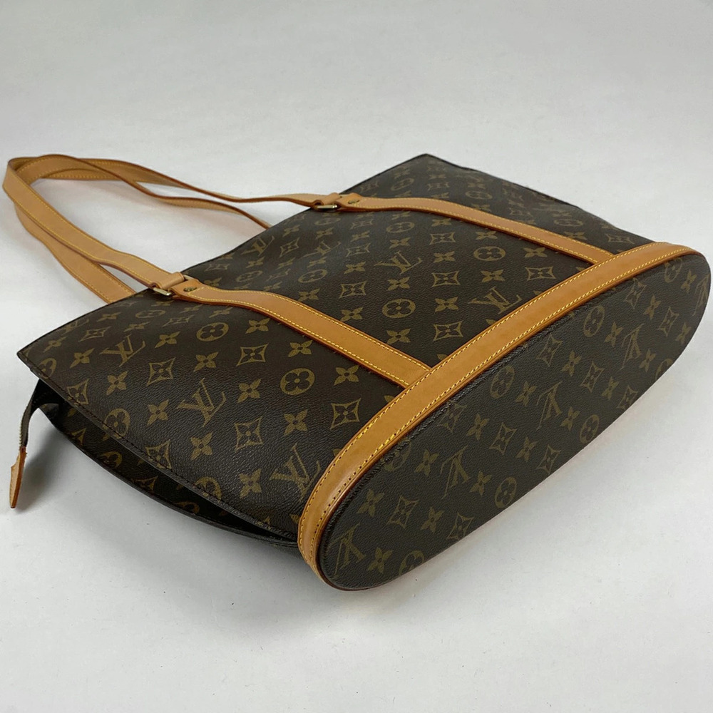 Louis Vuitton Monogram Shoulder Bag Brown Babylon Tote Commuter